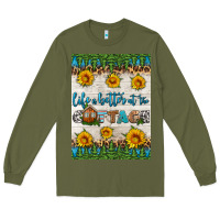 Army Green life is better at the cottage air freshener Long Sleeve Tee - HRA Design Shop
