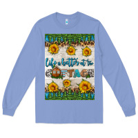 Colony Blue life is better at the cottage air freshener Long Sleeve Tee - HRA Design Shop