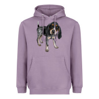 Lavender bluetick coonhound Heavyweight Hoodie - LillyAllenDesigns