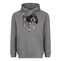 Storm bluetick coonhound Heavyweight Hoodie - LillyAllenDesigns