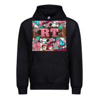 Black rt Urban Hoodie - LillyAllenDesigns