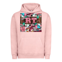 Pigment Salmon rt Urban Hoodie - LillyAllenDesigns