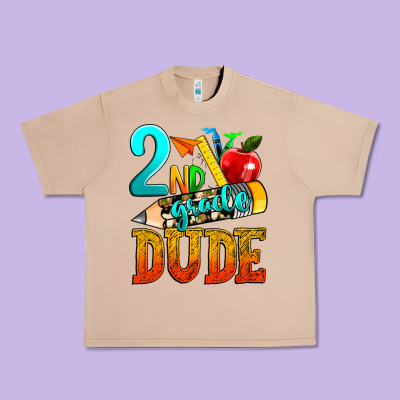 2nd Grade Dude Urban Heavy Tee Designed By Texasbilliewilder