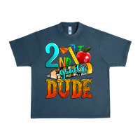 Midnight Navy 2nd grade dude Urban Heavy Tee - texasbilliewilder