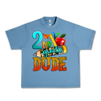 Pebble Blue 2nd grade dude Urban Heavy Tee - texasbilliewilder