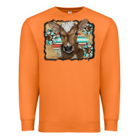 Carrot western wreath baby calf Premium Sweatshirt - BarkalooDesign