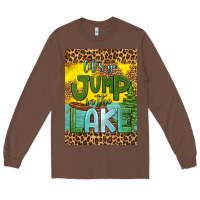 Chestnut let's go jump in the lake air freshener Long Sleeve Tee - HRA Design Shop
