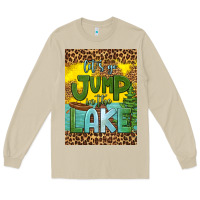 Mushroom let's go jump in the lake air freshener Long Sleeve Tee - HRA Design Shop