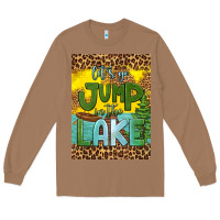 Toasted Coconut let's go jump in the lake air freshener Long Sleeve Tee - HRA Design Shop