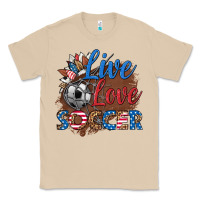 Mushroom live love soccer Classic Tee - HRA Design Shop