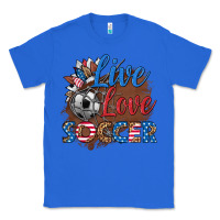 True Royal live love soccer Classic Tee - HRA Design Shop