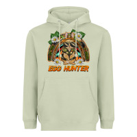 Matcha easter egg hunter  rabbit rainbow Heavyweight Hoodie - BarkalooDesign