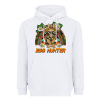 Easter Egg Hunter  Rabbit Rainbow Heavyweight Hoodie | Teevron