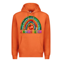 Carrot rainbow kindergarten Premium Hoodie - NancyCooperArtShop