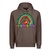 Coffee rainbow kindergarten Premium Hoodie - NancyCooperArtShop