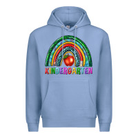 Colony Blue rainbow kindergarten Premium Hoodie - NancyCooperArtShop