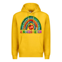 Lemon rainbow kindergarten Premium Hoodie - NancyCooperArtShop