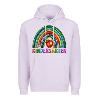 Lilac rainbow kindergarten Premium Hoodie - NancyCooperArtShop