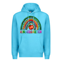 Ocean Blue rainbow kindergarten Premium Hoodie - NancyCooperArtShop