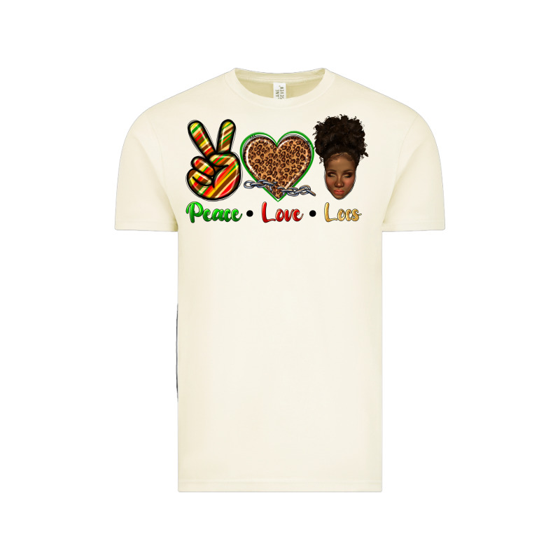 Peace Love Locs Vintage Tee by texasbilliewilder | Teevron