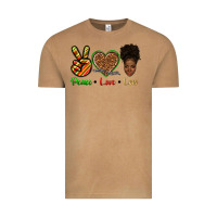 Vintage Camel peace love locs Vintage Tee - texasbilliewilder