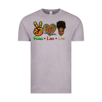 Vintage Zinc peace love locs Vintage Tee - texasbilliewilder