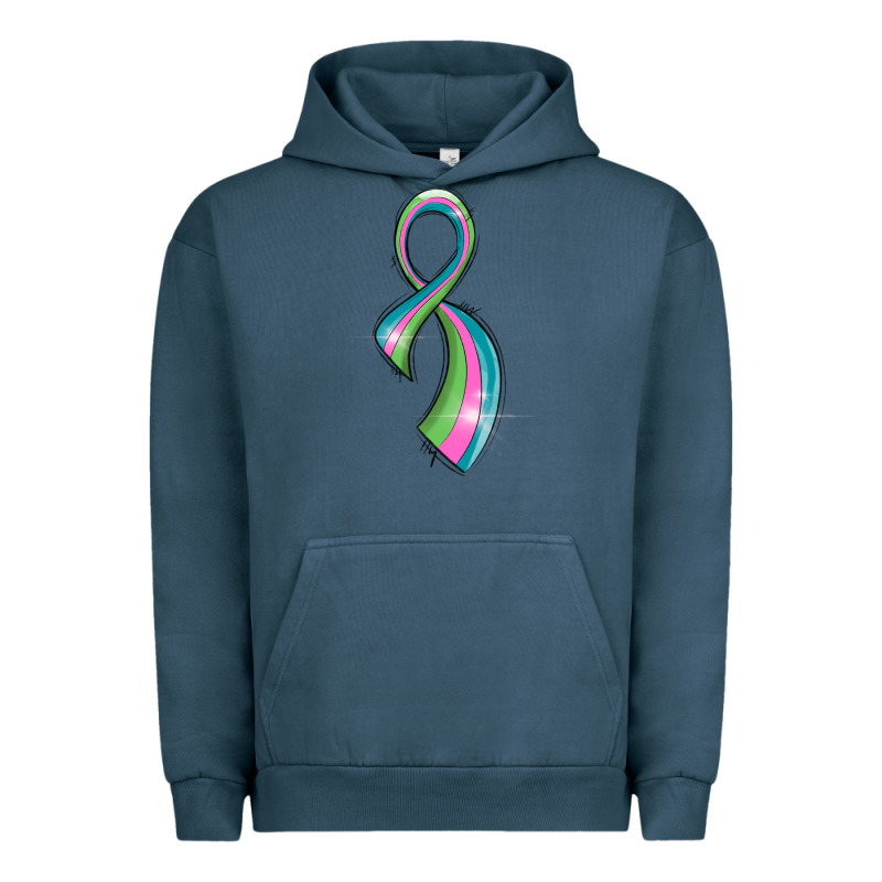 Metastatic Breast Cancer Ribbon Urban Hoodie by LillyAllenDesigns | Teevron