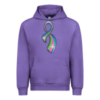 Tulip metastatic breast cancer ribbon Urban Hoodie - LillyAllenDesigns
