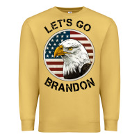 Antique Gold Lets Go Brandon American Bald Eagle Premium Sweatshirt - Jasminsmagicworld