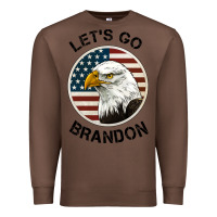 Chestnut Lets Go Brandon American Bald Eagle Premium Sweatshirt - Jasminsmagicworld