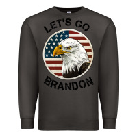 Smoke Lets Go Brandon American Bald Eagle Premium Sweatshirt - Jasminsmagicworld