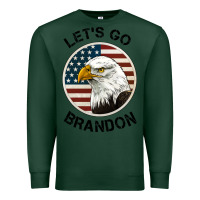 Sports Green Lets Go Brandon American Bald Eagle Premium Sweatshirt - Jasminsmagicworld