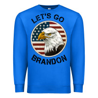 True Royal Lets Go Brandon American Bald Eagle Premium Sweatshirt - Jasminsmagicworld