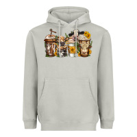 Moon Dust cows coffee cups Heavyweight Hoodie - Jasminsmagicworld