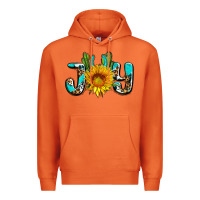 Carrot joy with sunflower and cactus ado Premium Hoodie - AdoDesignShop