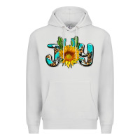Joy With Sunflower And Cactus Ado Premium Hoodie | Teevron