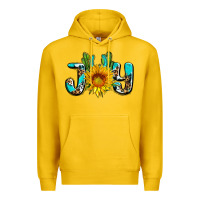 Lemon joy with sunflower and cactus ado Premium Hoodie - AdoDesignShop