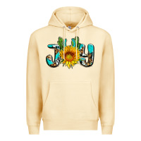 Pina Colada joy with sunflower and cactus ado Premium Hoodie - AdoDesignShop