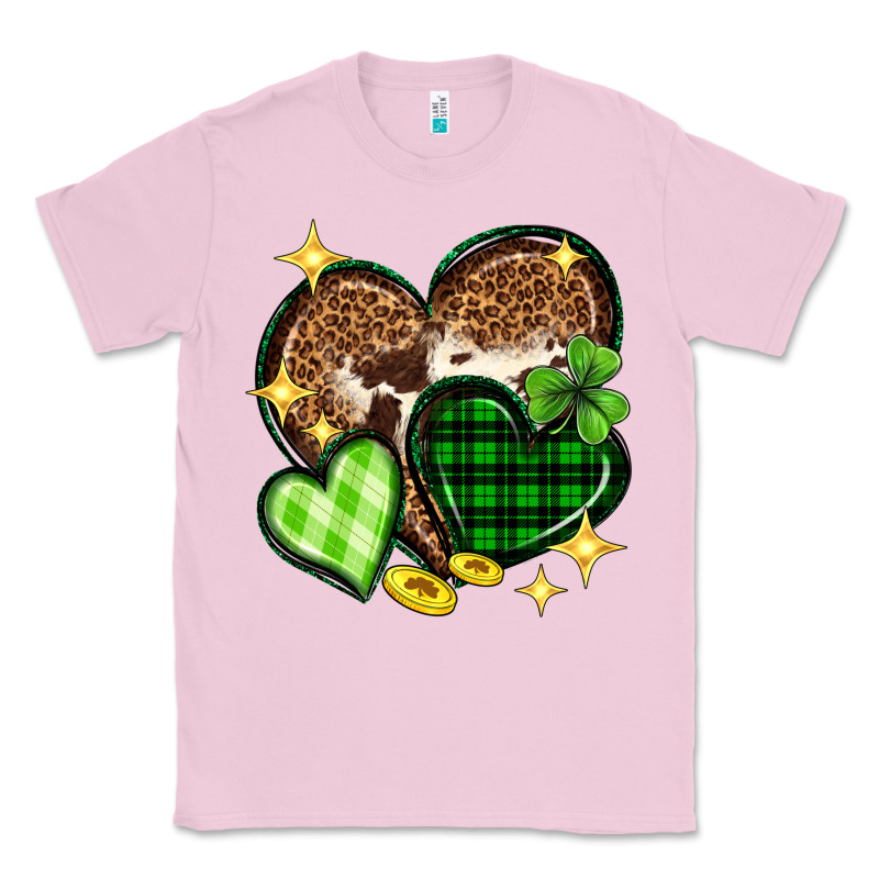 St. Patrick's Day Hearts Classic Tee by Neo Western | Teevron