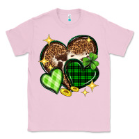 Bubblegum Pink St. Patrick's Day hearts Classic Tee - Neo Western