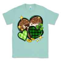 Seafoam St. Patrick's Day hearts Classic Tee - Neo Western
