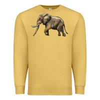 Antique Gold Elephant Premium Sweatshirt - LillyAllenDesigns