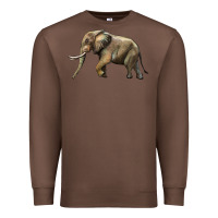 Chestnut Elephant Premium Sweatshirt - LillyAllenDesigns