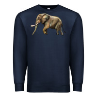 Navy Elephant Premium Sweatshirt - LillyAllenDesigns