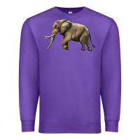 Purple Elephant Premium Sweatshirt - LillyAllenDesigns