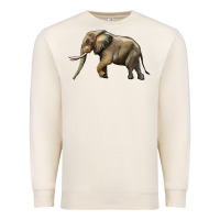 Sandshell Elephant Premium Sweatshirt - LillyAllenDesigns