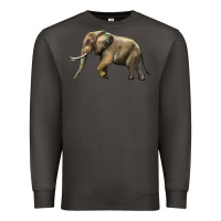 Smoke Elephant Premium Sweatshirt - LillyAllenDesigns