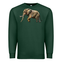 Sports Green Elephant Premium Sweatshirt - LillyAllenDesigns