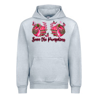 Heather Grey save the pumpkins Urban Hoodie - LillyAllenDesigns