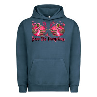 Pigment Midnight Navy save the pumpkins Urban Hoodie - LillyAllenDesigns